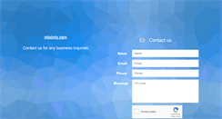 Desktop Screenshot of minimis.com